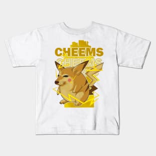 Cheems anime Kids T-Shirt